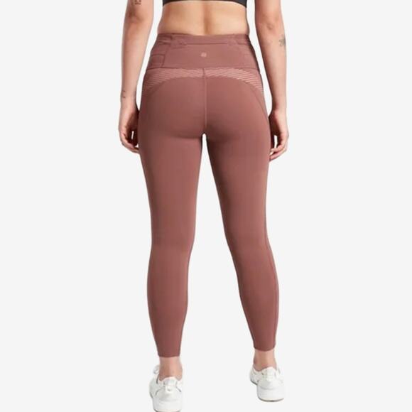 Athleta x Allyson Felix Legend 7/8 Tight Small Hearth Rose Activewear Running - Picture 2 of 2